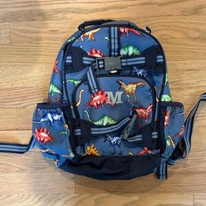 Pottery Barn Dinosaur Backpack with Monogram - Mini size
